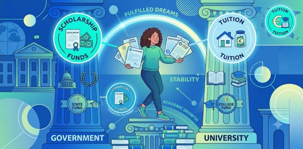 how do you get a scholarship to study abroad