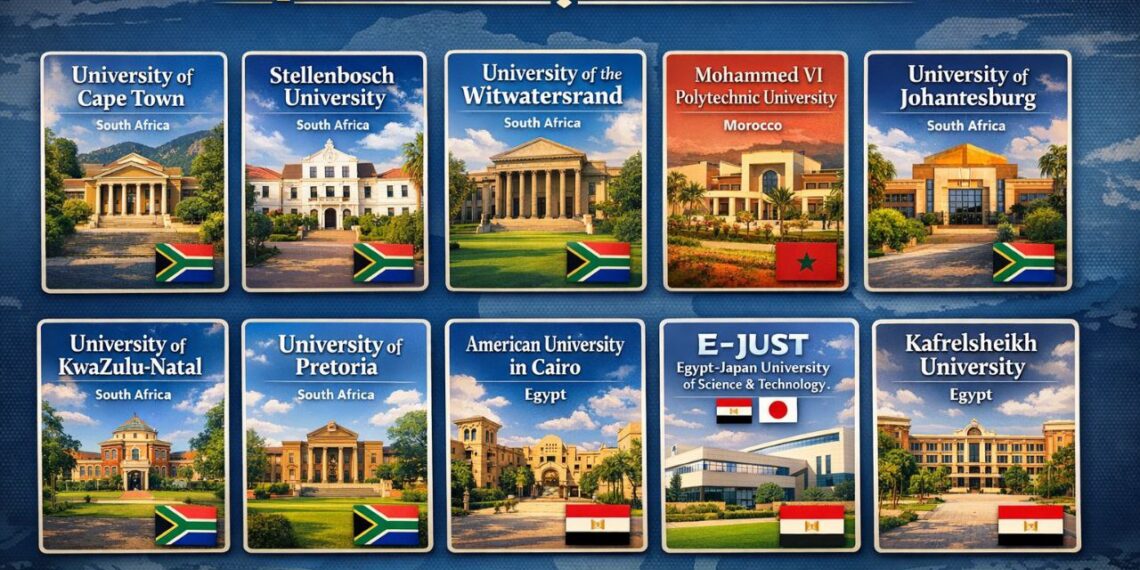 top 10 Africa universities