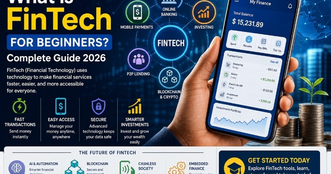 What is FinTech for beginners