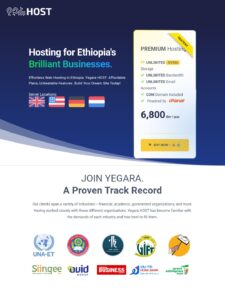 Yegara Hosting Ethiopia review 2026